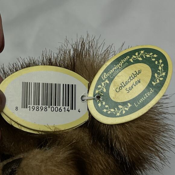 Bearington Bear Collection Harry Heartstrings 10" Jointed With Tags Collectible - Picture 9 of 12